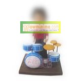 percussion instrument- background- custom doll
